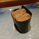 天寿し - 赤ウニ