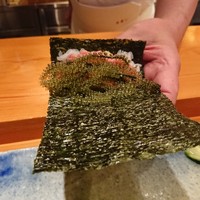 天寿し 京町店 - ネギトロ海ぶどう巻き