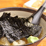 多幸作 - 海苔茶漬け
450円