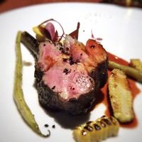 Restaurant Sola - *仔羊は得意ではないのですが、これはクセもなく私も頂けました。 ただ脂身は主人に食べてもらいましたけれど。(^^;) 主人によると「上質で美味しいお肉」とのこと。 夏野菜がどれも美味しいこと。