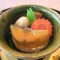 札幌 なだ万雅殿 - 鯖辛味噌煮と野菜焚き合わせ　【　２０１１年１２月　】　