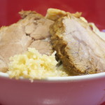 ラーメン二郎 - ラーメン小＋ニンニク