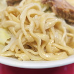 ラーメン二郎 - 麺