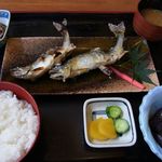 壱利岐 - あゆの塩焼き定食