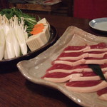 Sobashabu Souhonke Naniwasoba - 鴨肉・野菜など