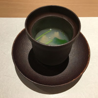 割烹 くぼた - あさりのすまし汁