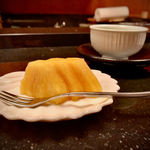 面 - デザートは葛切りかパイナップルを選びます