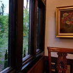 Morimori Tei - 窓からは緑が見えて落ち着きます