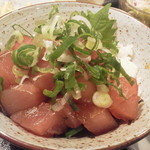 ダイキッチン - カジキマグロ漬け丼のアップ