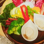 Wain Dokoro Oaji - お野菜がたーーーっぷり！！「バーニャカウダ」