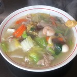 お食事処 たんぽぽひで - 塩あんかけ焼そば 700円