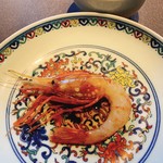 茶禅華 - エビの紹興酒漬け。最高です