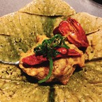 茶禅華 - 唐辛子盛りから出てきた唐揚げ