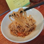 浜堂ラーメン - 麺のリフトアップ