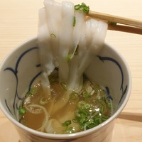 鮨 楽味 - のれそれ