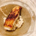 恵比寿 えんどう - ノドグロとごはん。火加減が素晴らしい焼き料理は特別に気に入りました。