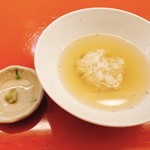 くすのき - ここでも土鍋の出汁が大活躍。