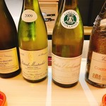 くすのき - 白ワインがリストの9割だそうです