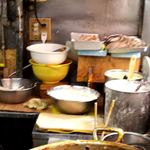 天ぷら 中山 - 取材班は今回初めて炉の撮影に成功した。