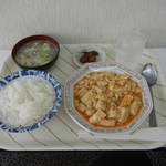 Senri - マーボ豆腐定食￥650