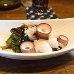 大納言本家 - とり貝と北海蛸のぬた