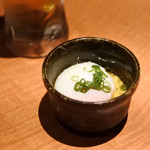 osakegahobogenkadenomerumisechiyonokura - お通しの温泉卵