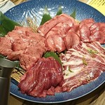 焼肉屋 かねちゃん 至粋亭 - タンタンタン+つらみ