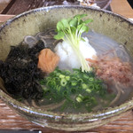 砂屋 - 梅みぞれ釜揚げそば