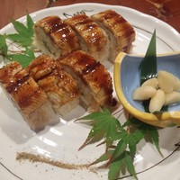 穴子の棒寿し