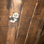 Melldies 手稲バル - 床にパンダちゃん