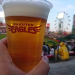 109543080 - 野球観戦のビールは最高！  700円！
