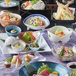 割烹 音羽 - 季節の味覚会席「花錦」6,000円（+税）