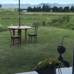 カフェ+ギャラリー 青田風 - 美しい山と青田 素敵な眺め