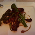 ベル･エポック - ブルゴーニュの森の鳩のロティ、西洋ワサビ風味