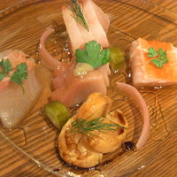 ビストロMER - カルパッチョ盛り合わせ