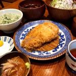 かつ吉 - 特製梅だれロースかつ定食(日本橋店限定)