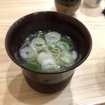 鮨 龍平 - ここで味噌汁