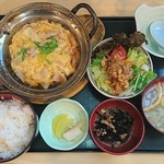 庄や - 豚バラ玉子とじ定食￥750(税込)