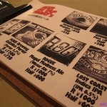 ビア パブ カムデン - その日のドラフトメニュー