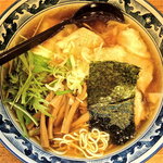 ○屋製麺店 - 味玉わんたん麺（￥900）美味い！が、塩の方が好み。それでも98点！