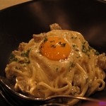 ビア パブ カムデン - 五島うどんのサルシッチャゴルゴンクリーム