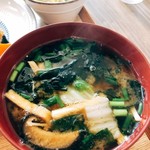 ももふく - 具沢山のお味噌汁( ˶ˆ꒳ˆ˵ )