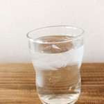 ももふく - お冷。グラスがかわいいですね(о´∀`о)