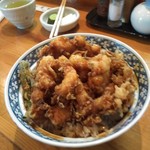 光村 - かき揚げ丼　