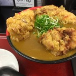 極楽うどん TKU - 鷄天カレーうどん（￥950）