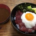 谷町 一味禅 - マグロ山かけ丼（￥900）