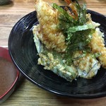 谷町 一味禅 - スペシャル天丼（￥1000）