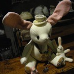 うさぎとぼく - これはお客さんからのプレゼントでなんと手作りなんだって！すごいよね～