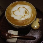 うさぎとぼく - カプチーノは、つぬっこがお願いして、ボキの絵にしてもらったよ！上手すぎです！すごい！！かわいい～！！