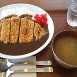 キッチン チカライト - 黒カツカレー。